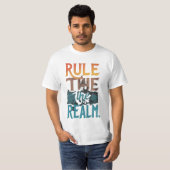 Regel het rijk t-shirt (Voorkant volledig)