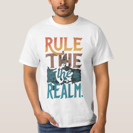 Regel het rijk t-shirt (Voorkant)