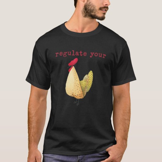 Regel Je Kip T-shirt (Voorkant)