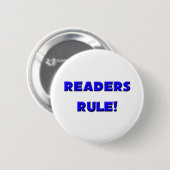 Regel lezers! ronde button 5,7 cm (Voorkant /achterkant)
