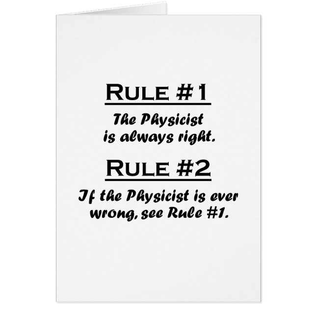 Regel natuurkundige (Voorkant)