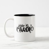 Regel nr. 1: Cardio-Mok Tweekleurige Koffiemok (Links)