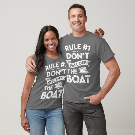 Regel nummer 1 Herfst van de boot t shirt niet (Unisex)