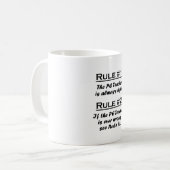 Regel PE-leraar Koffiemok (Voorkant links)