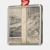 Regel Ranch Old Fort Ross Meeker Bros Metalen Ornament (Links)