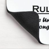 Regel underwriter muismat (Hoek)