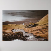 REGEL VAN DERDE FOTOGRAFIE VAN HET HUIS OP MOUNTAI POSTER (Voorkant)