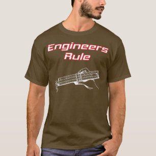 Regel Vintage Oude school voor diapoelijsten T-shirt