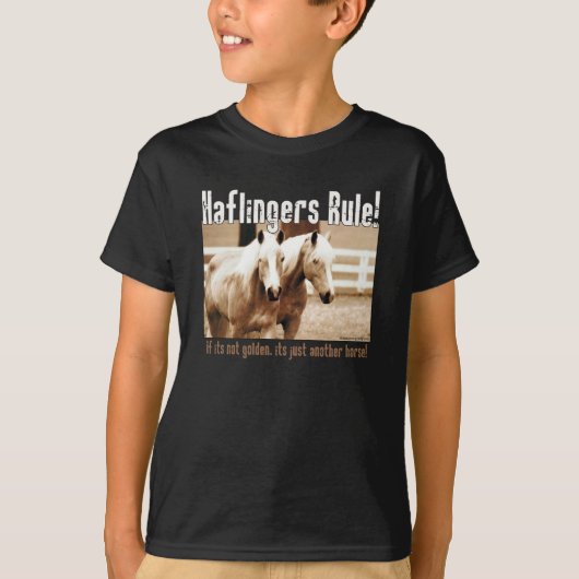 Regel voor aflingers t-shirt (Voorkant)