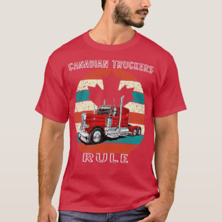 regel voor canadese vrachtwagenchauffeurs t-shirt