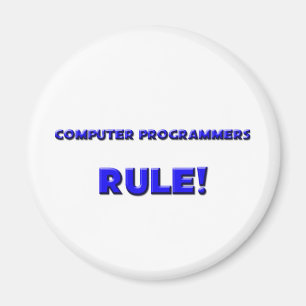 Regel voor computerprogrammeurs! magneet