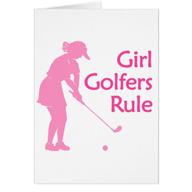 Regel voor Girl Golfers (Voorkant)