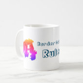 Regel voor grensverzamelobjecten koffiemok (Voorkant links)