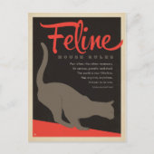 Regel voor het hoofdkwartier briefkaart (Voorkant)