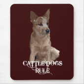 Regel voor honden muismat (Voorkant)