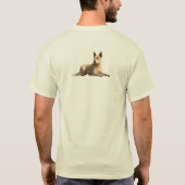 Regel voor honden t-shirt (Achterkant)