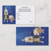 Regel voor honden visitekaartje (Voorkant / Achterkant)