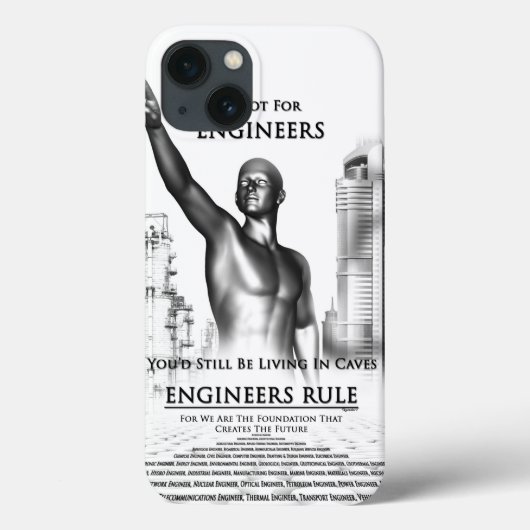 Regel voor ingenieurs Case-Mate iPhone case (Achterkant)