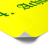 Regel voor kamer 113 poster (Hoek)