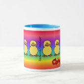 Regel voor kuikens mok (Midden)