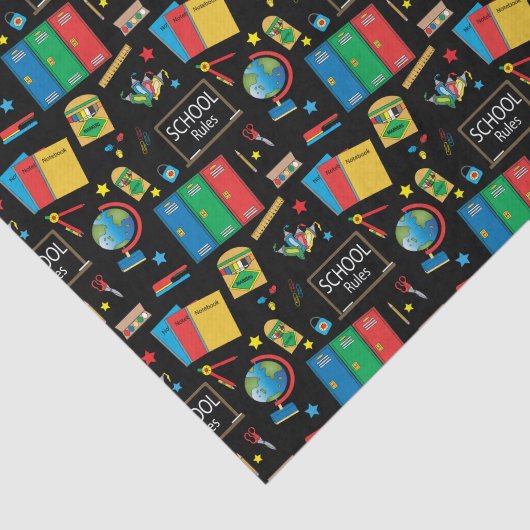 Regel voor leerkrachten tissuepapier (Detail)