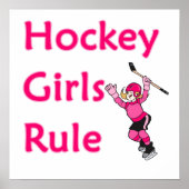 Regel voor ockey Girls Poster (Voorkant)
