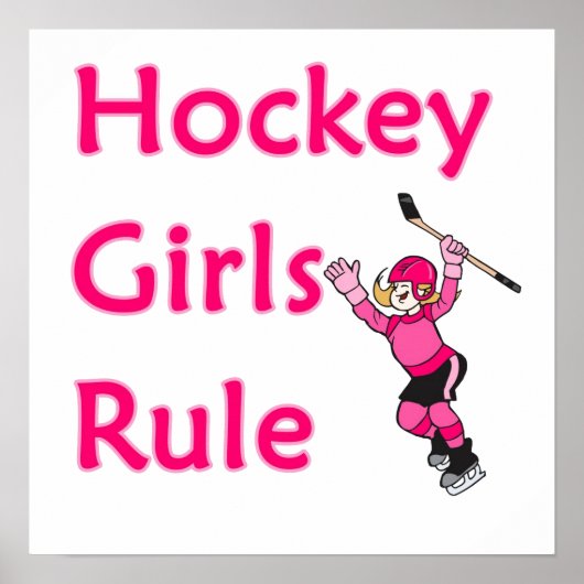 Regel voor ockey Girls Poster (Voorkant)