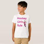 Regel voor ockey Girls T-shirt (Voorkant volledig)