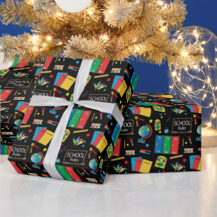 Regel voor onderwijzers cadeaupapier