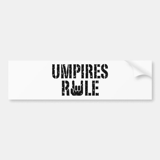 Regel voor onzekerheden bumpersticker (Voorkant)