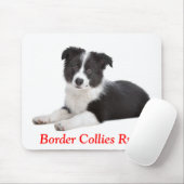 Regel voor snelle grenskolonies Puppy Dog Mousepad Muismat (Met muis)