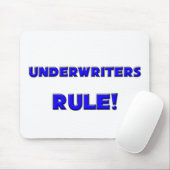 Regel voor underwriters! muismat (Met muis)