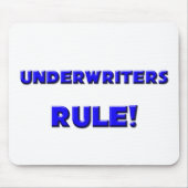 Regel voor underwriters! muismat (Voorkant)