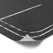 Regel voor wasgoed Citaat Alle wijzigingen die lin Poster (Hoek)