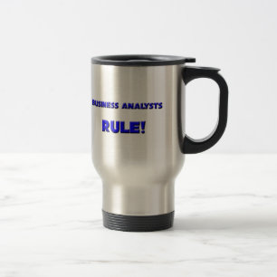 Regel voor zakelijke analisten! reisbeker