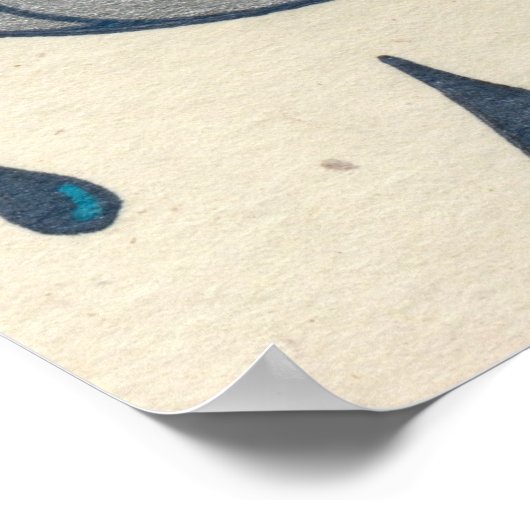 Regelafdruk Poster (Hoek)