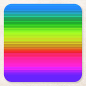 Regelboog Kartonnen Onderzetters (Voorkant)