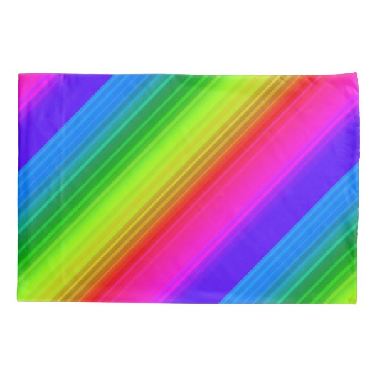 Regelboog Kussensloop (Achterkant)