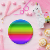 Regelboog Papieren Bordje (Feest)