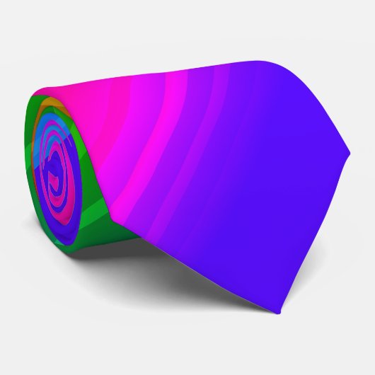 Regelboog Stropdas (Opgerold)