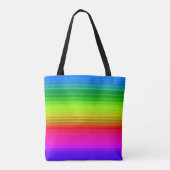 Regelboog Tote Bag (Achterkant)