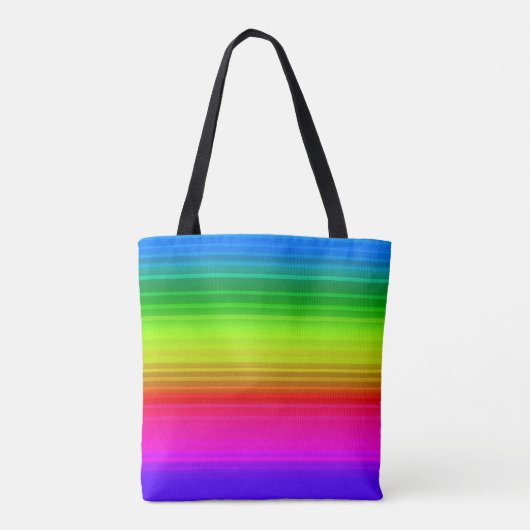 Regelboog Tote Bag (Achterkant)