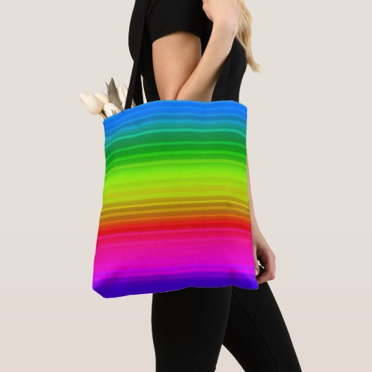 Regelboog Tote Bag (Dichtbij)