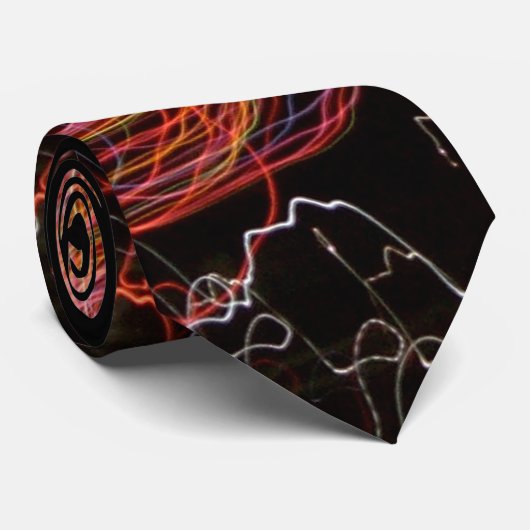 Regelboog van licht Stropdas (Opgerold)