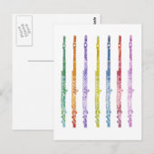 Regelboog van vloten briefkaart (Voorkant / Achterkant)