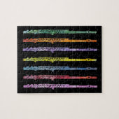 Regelboog van vloten legpuzzel (Horizontaal)