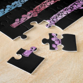 Regelboog van vloten legpuzzel (Zijkant)