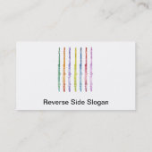 Regelboog van vloten visitekaartje (Achterkant)