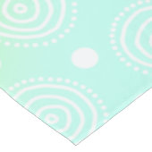 Regelboogcirkels voor pasta's in cirkels tafelkleed (Gekanteld)