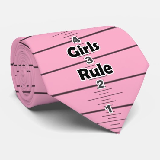 Regelgevend Stropdas - "Meisjesregel" (Opgerold)